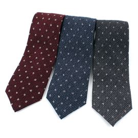 [MAESIO] MST1309 100% Wool Allover Necktie 8cm 3Color _ Men's Ties Formal Business, Ties for Men, Prom Wedding Party, All Made in Korea